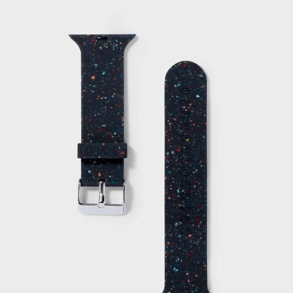Apple Watch Silicone Band 38/40/41mm - heyday Black Speckle